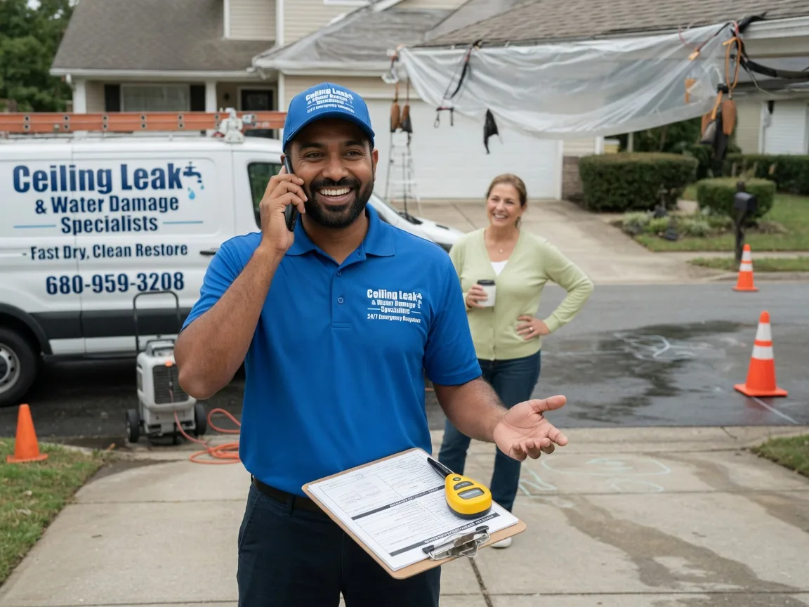 Ceiling Leak Cleanup Big Horn, WY FAQs